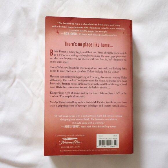The Tenant by Freida‎ McFadden | Thriller | Suspense | Fiction | Paperback - Picture 2 of 3